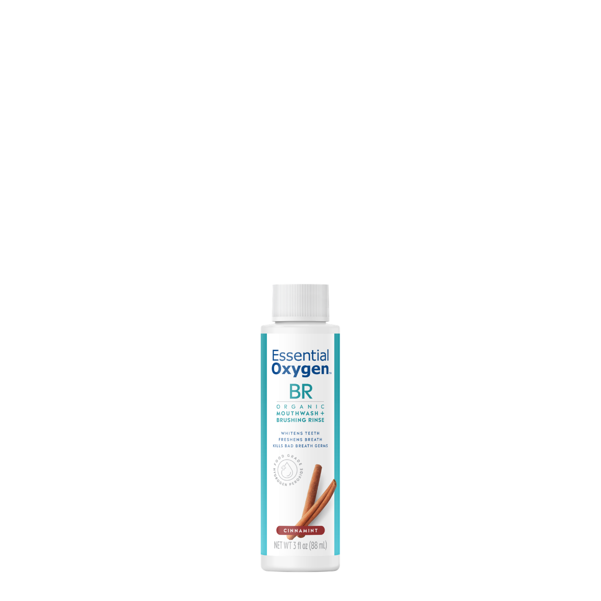 BR | Organic Mouthwash + Brushing Rinse | Cinnamint