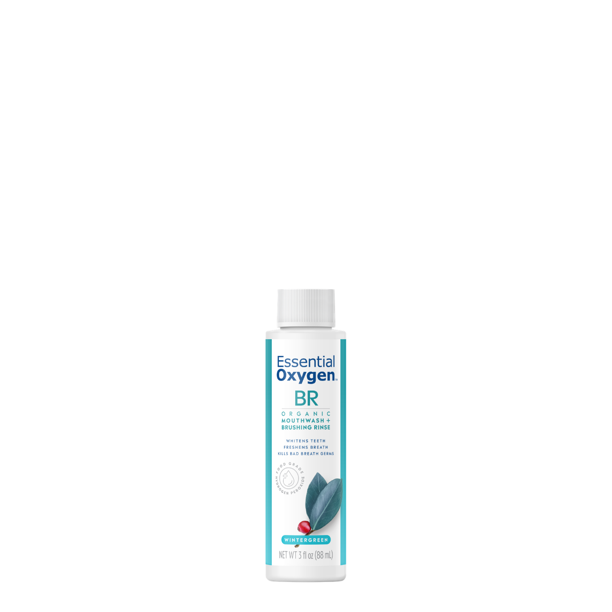 BR | Organic Mouthwash + Brushing Rinse | Wintergreen