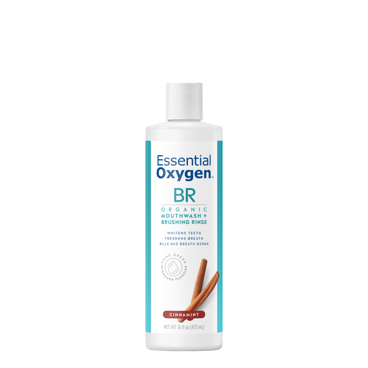 BR | Organic Mouthwash + Brushing Rinse | Cinnamint
