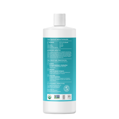 BR | Organic Mouthwash + Brushing Rinse | Wintergreen