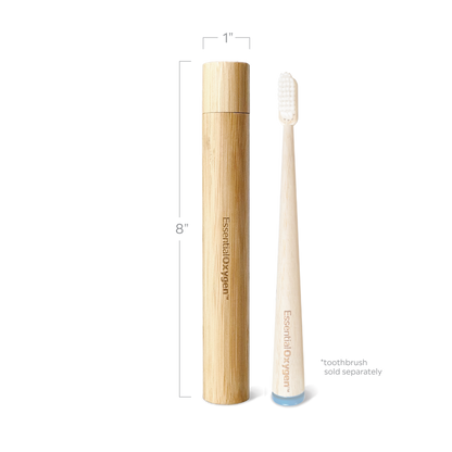 Organic Bamboo Toothbrush Case