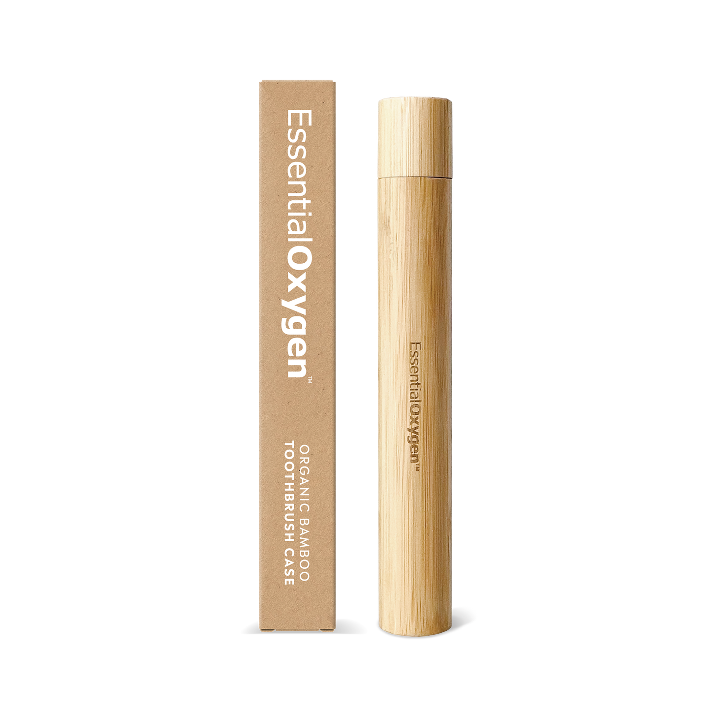 Organic Bamboo Toothbrush Case