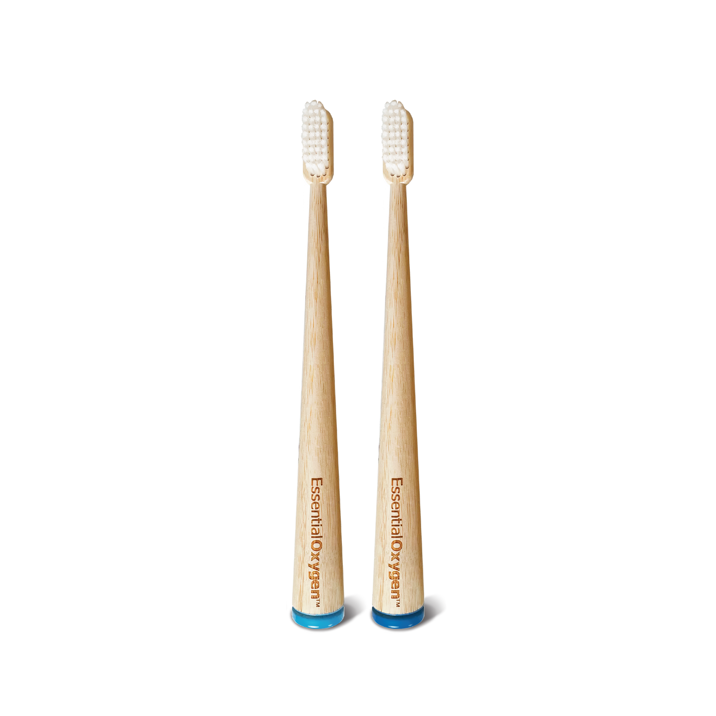 Organic Bamboo Toothbrushes | 2 Pack