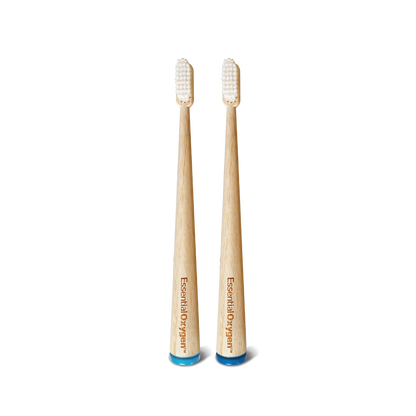 Organic Bamboo Toothbrushes | 2 Pack