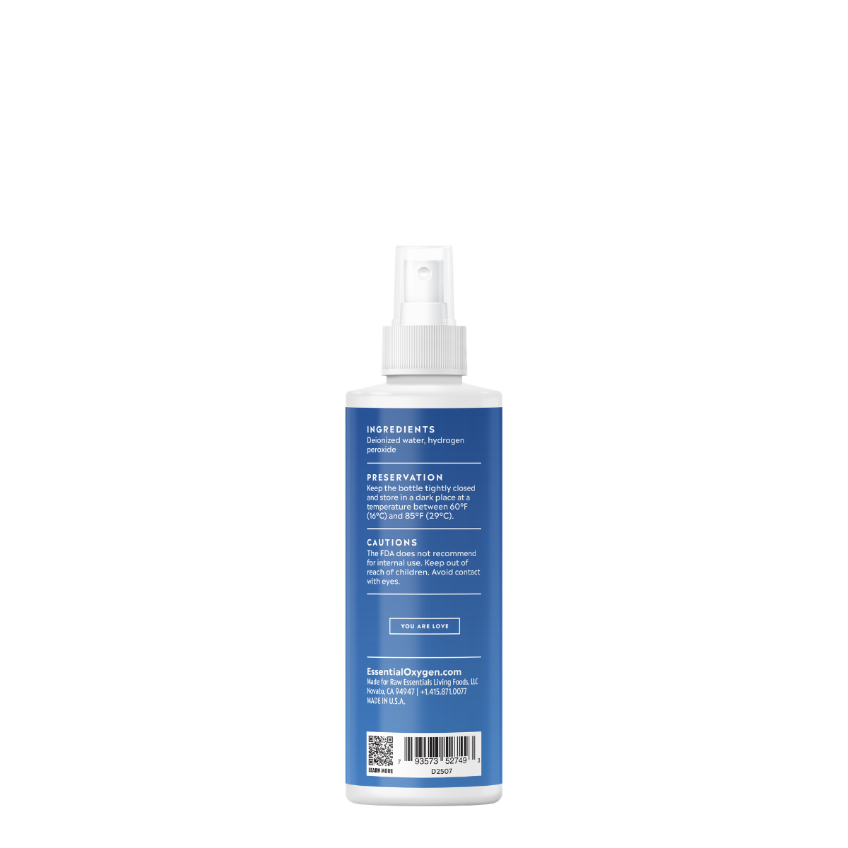 Food Grade Hydrogen Peroxide, 3%