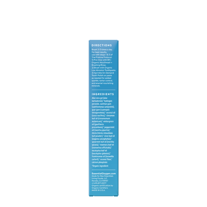 Organic Low Abrasion Toothpaste | Cinnamint